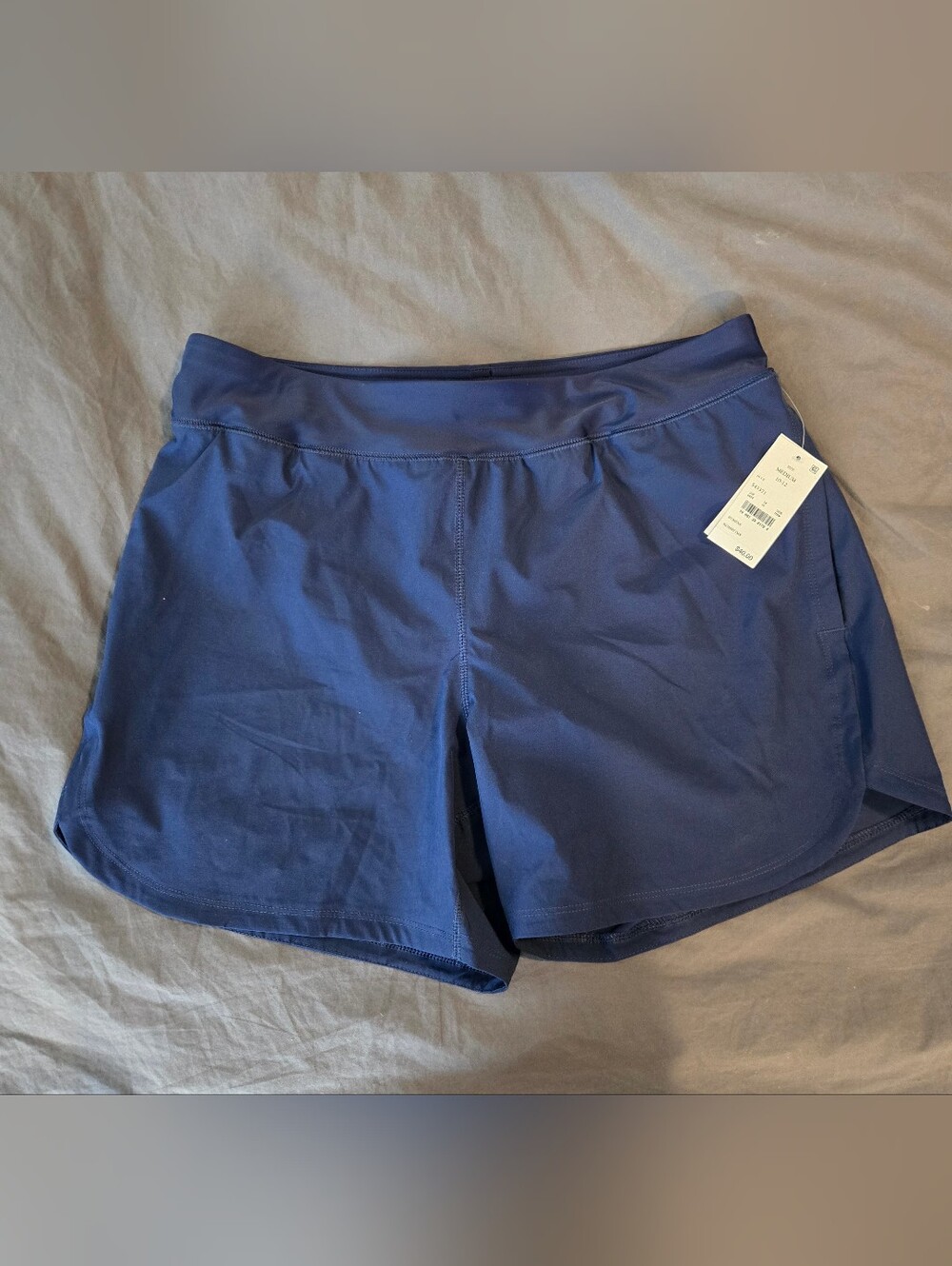 Lands' End Navy Swim Shorts